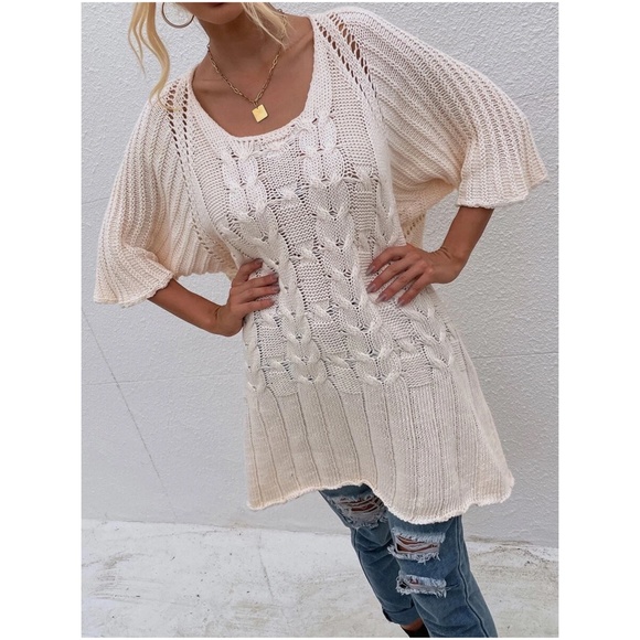 Cozy chunky Knit Sweater Dress - Picture 2 of 5